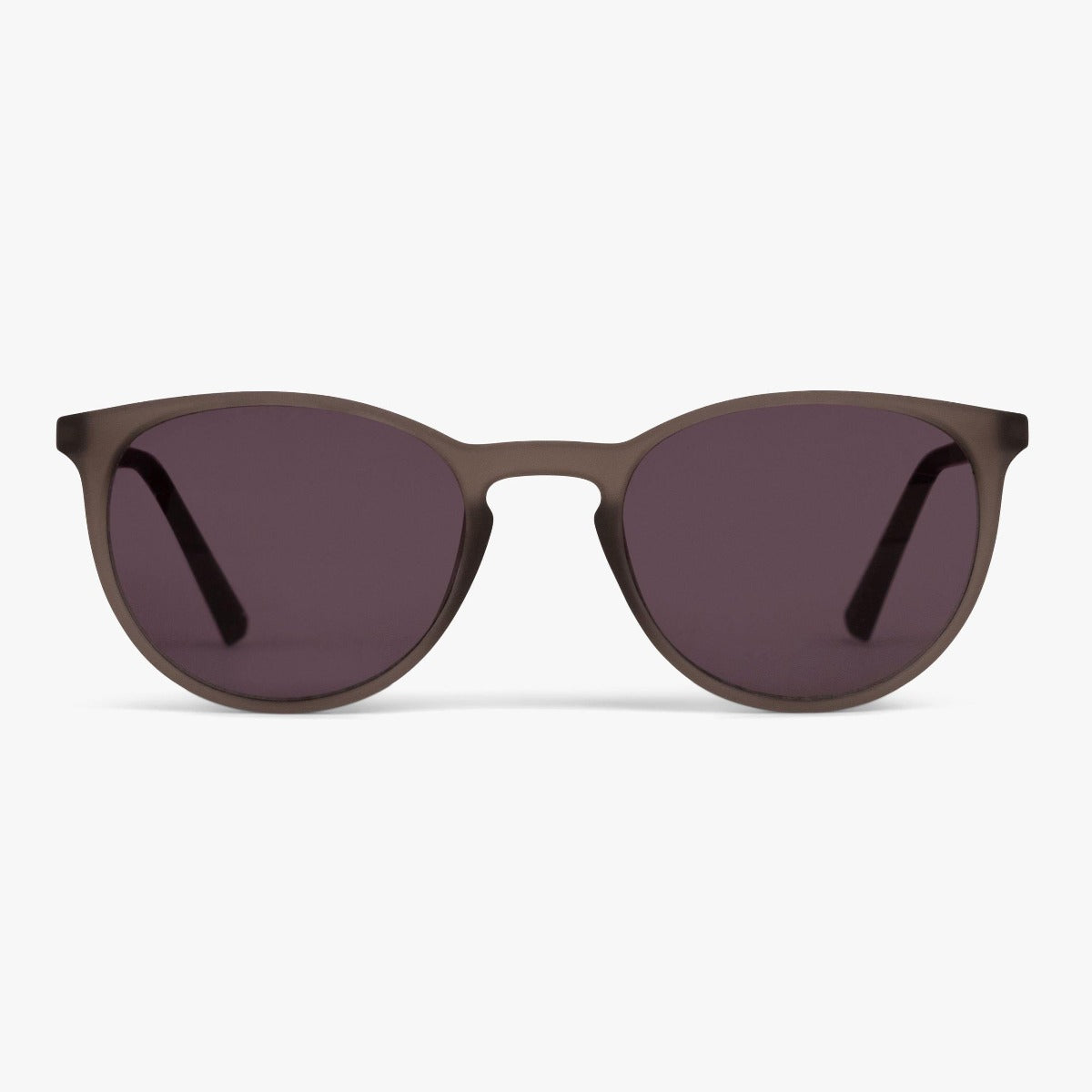 Luxreaders stylish Men's Stockholm Grey Sunglasses. Made from Rubber in a Iconic shape.