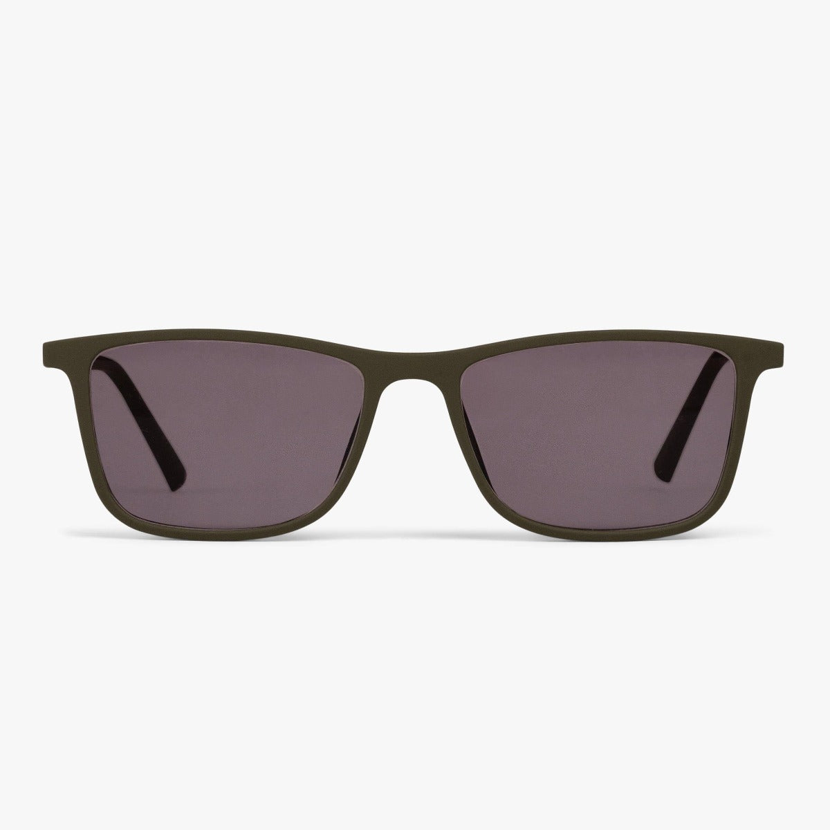 Luxreaders stylish Women's Skagen Dark Army Sunglasses. Made from Rubber in a Rectangle shape.