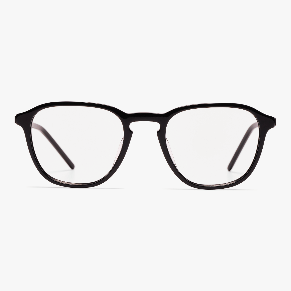 Men's Rønne Black reading glasses with black frames