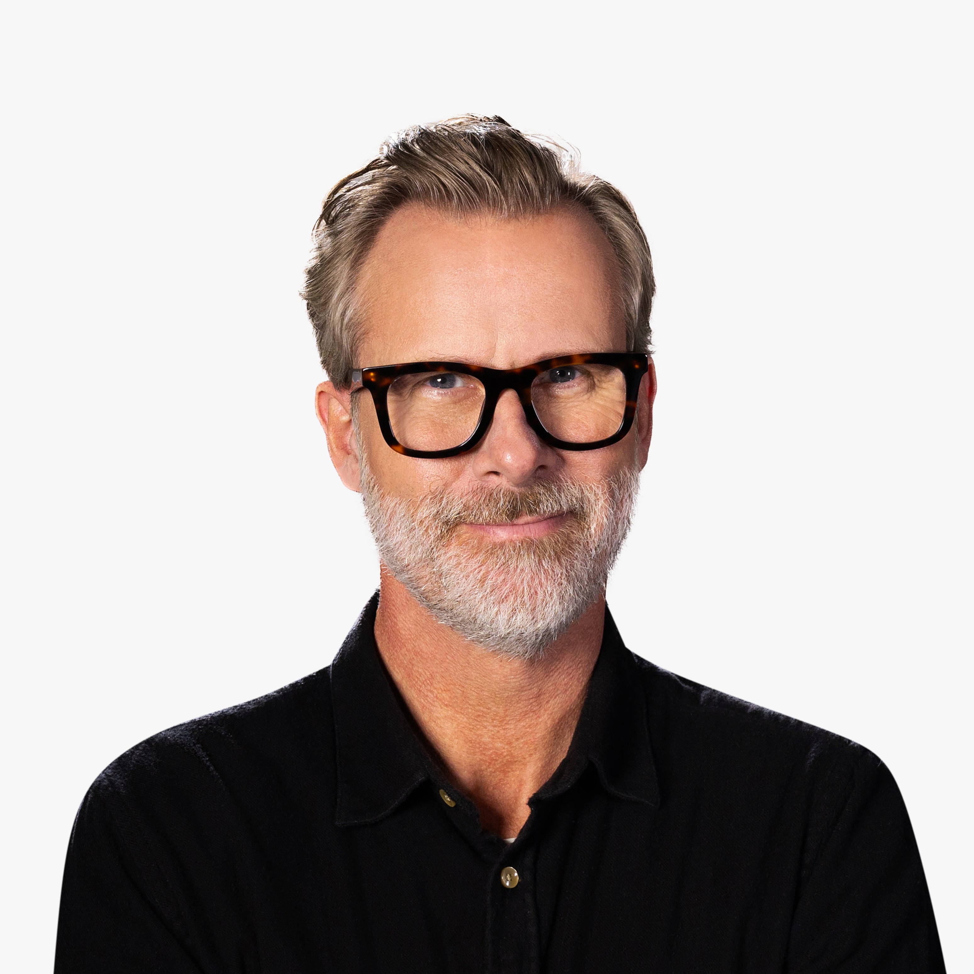 Person wearing Men's Samsø Light Turtle glasses