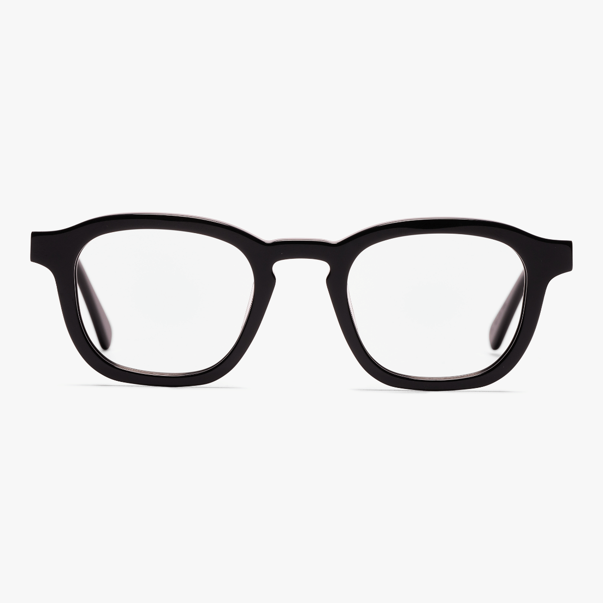 Reykjavik Black square black frame reading glasses