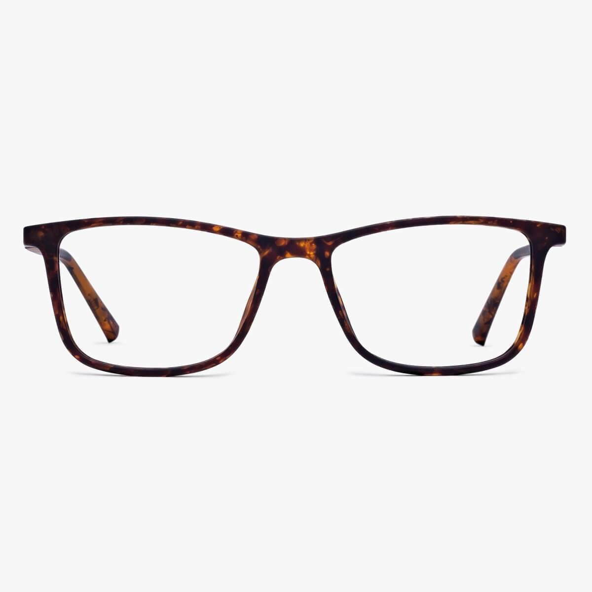 Tortoiseshell rectangular Skagen Turtle glasses