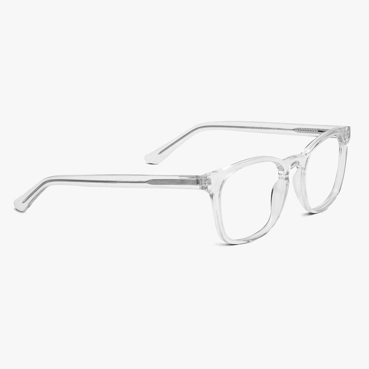 Women's Bornholm Crystal White transparent reading glasses