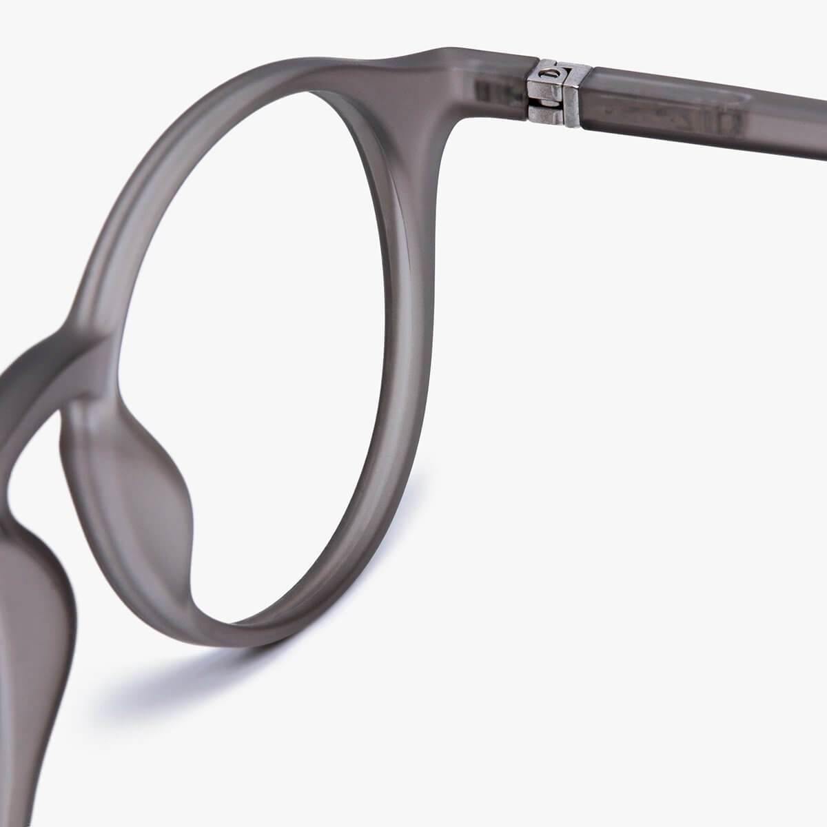 Women's Læsø grey glasses with minimalist design