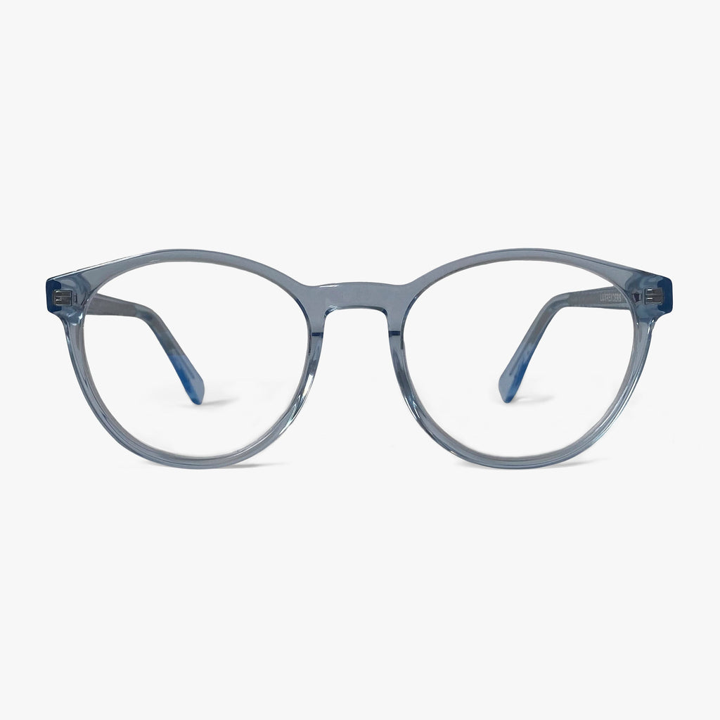 Kjøp Men's Quincy Crystal Blue Blue light briller - Luxreaders.no
