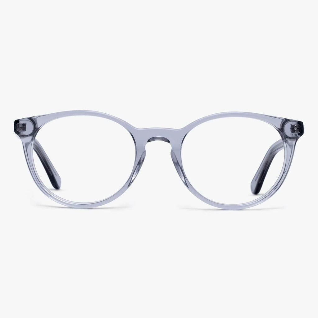 Kjøp Women's Cole Crystal Grey Blue light briller - Luxreaders.no