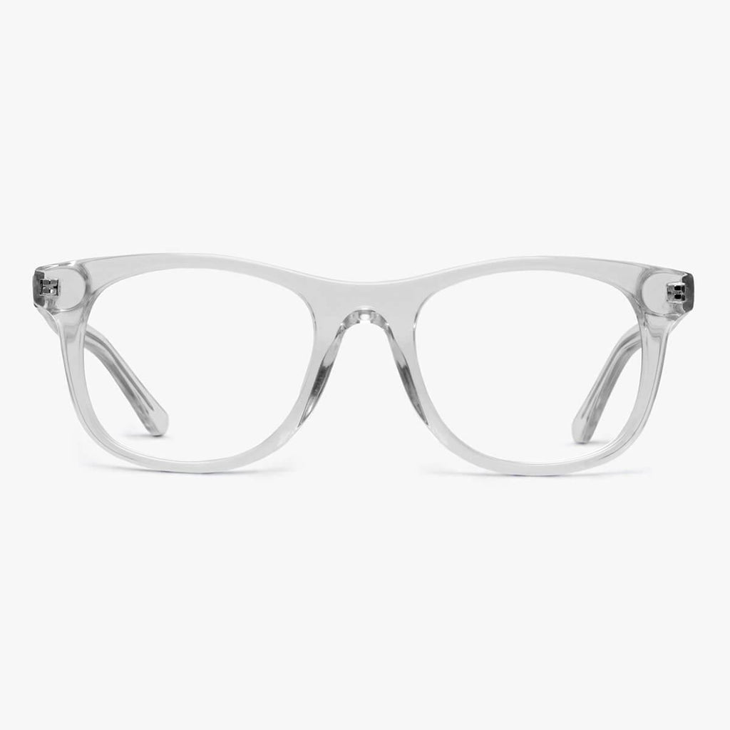 Kjøp Evans Crystal White Blue light briller - Luxreaders.no