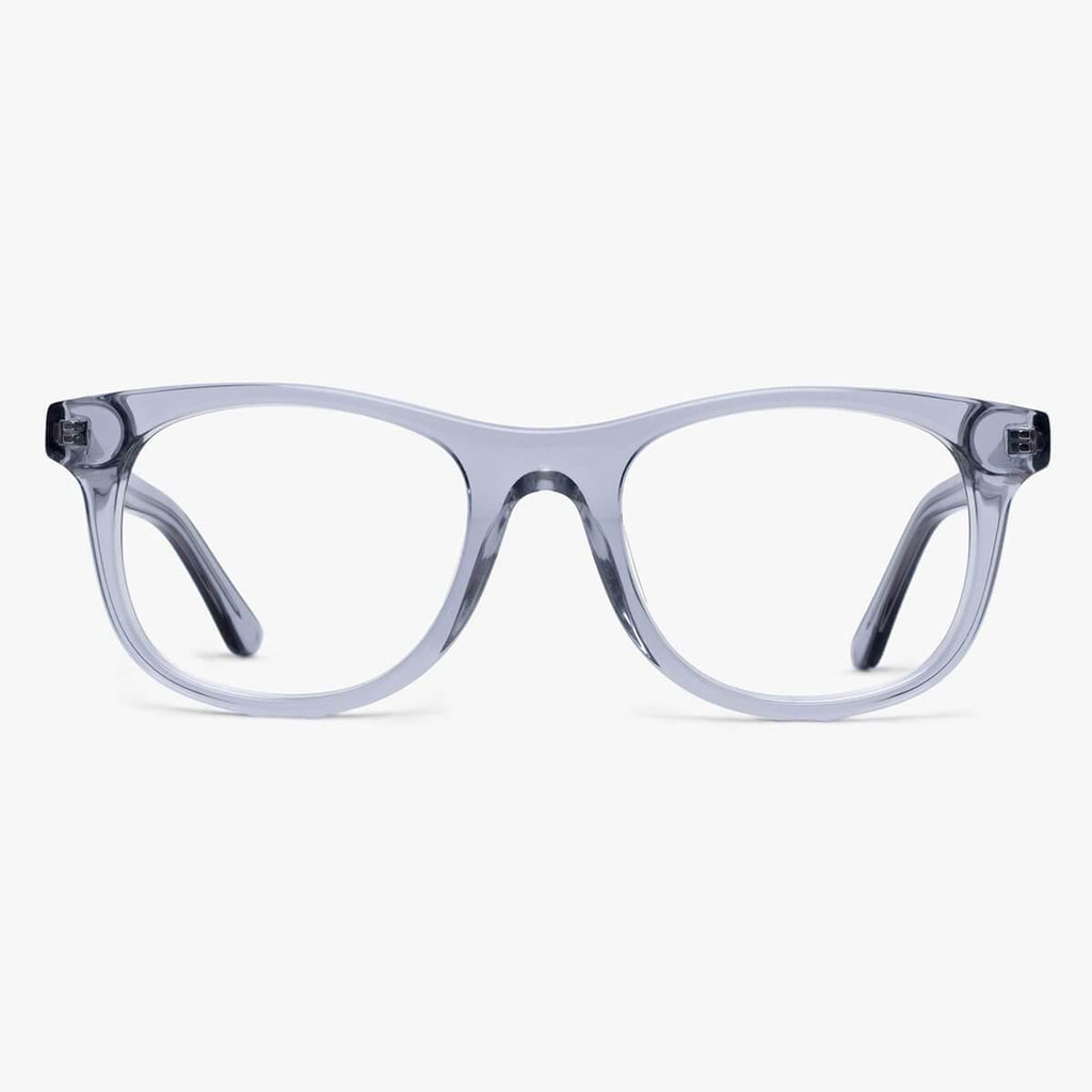 Kjøp Men's Evans Crystal Grey Blue light briller - Luxreaders.no
