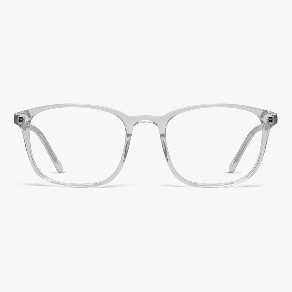 Kjøp Men's Taylor Crystal White Blue light briller - Luxreaders.no