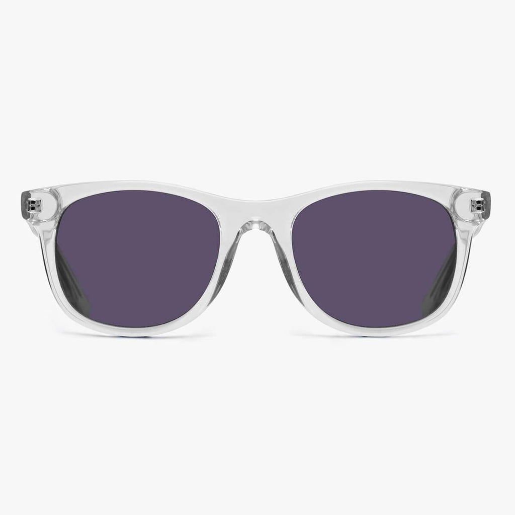 Kjøp Evans Crystal White Solbriller - Luxreaders.no